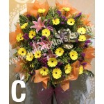 Congratulation Flower Basket